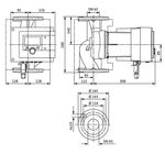 Wilo Hocheffizienzpumpe Stratos MAXO 65/0,5-9, DN 65, 280mm, PN 6/10