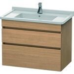 Duravit Waschtischunterbau DURASTYLE 470x800x618mm eur. Eiche/europäische Ei