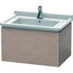 Duravit Waschtischunterbau L-CUBE 469x670x408mm eiche kaschmir