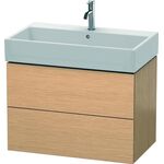 Duravit Waschtischunterbau L-CUBE 544x784x459mm eiche gebürstet