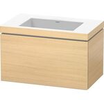 Duravit Waschtischunterbau L-CUBE m WT Vero Air 500x800x480mm o HL medi Ei