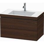 Duravit Waschtischunterbau L-CUBE m WT Vero Air 500x800x480mm 1 HL NB geb