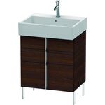 Duravit Waschtischunterbau VERO AIR 581x584x431mm nussbaum gebürstet