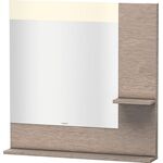 Duravit Spiegel VERO 142x800x800mm Beleuchtung eiche kaschmir