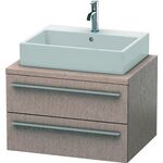 Duravit Konsolenunterschrank X-LARGE 440x700x548mm eiche kaschmir