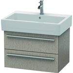 Duravit Waschtischunterbau X-LARGE 443x650x448mm eiche kaschmir