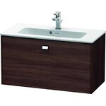 Duravit WT-Unterbau BRIOSO COMPACT Gri chrom 442x820x389mm kastanie dunkel