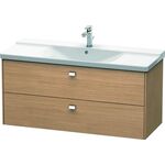 Duravit Waschtischunterbau BRIOSO Griffe chr 561x1220x479mm europ. eiche