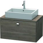 Duravit Konsolenunterschrank BRIOSO Griff chrom 442x820x480mm pine terra