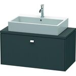 Duravit Konsolenunterschrank BRIOSO Griff chrom 442x920x480mm graphit matt