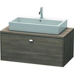 Duravit Konsolenunterschrank BRIOSO Griff chrom 442x1020x550mm pine terra