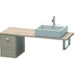 Duravit Konsolenunterschrank BRIOSO Griff chrom 442x320x480mm pine silver