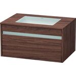 Duravit Waschtischunterbau KETHO 550x800x426mm nussbaum dunkel