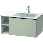 Duravit Waschtischunterbau L-CUBE 400x820x481mm, Becken rechts taupe