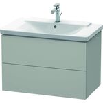 Duravit Waschtischunterbau L-CUBE 820x481x555mm betongrau matt