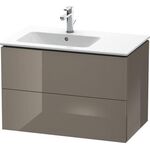 Duravit Waschtischunterbau L-CUBE 550x820x481mm Be li fla grey hochglanz