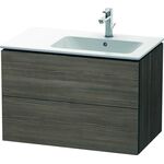 Duravit Waschtischunterbau L-CUBE 550x820x481mm, Becken rechts pine terra