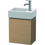 Duravit Waschtischunterbau L-CUBE 400x364x241mm Ans rechts eiche gebürstet