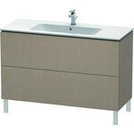 Duravit Waschtischunterbau L-CUBE 1220x481x704mm leinen