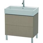 Duravit Waschtischunterbau L-CUBE 582x784x459mm leinen