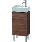 Duravit Waschtischunterbau L-CUBE 582x364x241mm Ans rechts nussbaum natur