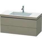 Duravit Waschtischunterbau L-CUBE m WT Vero Air 500x1000x480mm 1 HL leinen