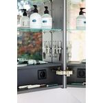 Duravit Magnetleiste 100x160x55mm edelstahl poliert