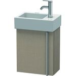 Duravit Waschtischunterbau VERO AIR 436x364x211mm, Anschlag links leinen