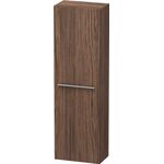 Duravit Halbhochschrank X-LARGE 238x400x1320mm Ans links nussbaum dunkel