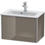 Duravit WTU COMPACT XSQUARE 400x610x388mm flannel grey hochglanz