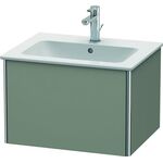 Duravit Waschtischunterbau XSQUARE 400x610x478mm steingrau seidenmatt