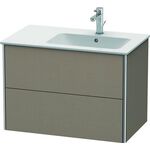 Duravit Waschtischunterbau XSQUARE 560x810x478mm, Becken rechts leinen