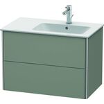 Duravit Waschtischunterbau XSQUARE 560x810x478mm Be re steingrau seidenmatt
