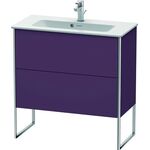 Duravit WT-Unterbau XSQUARE COMPACT 832x810x388mm aubergine seidenmatt