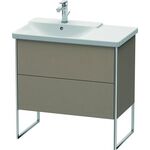 Duravit Waschtischunterbau XSQUARE Becken links 805x810x473mm leinen