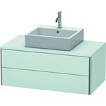Duravit Waschtischunterbau XSQUARE 400x1000x548mm lichtblau matt