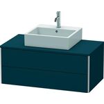 Duravit Waschtischunterbau XSQUARE 400x1000x548mm nachtblau seidenmatt