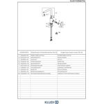 Kludi Waschtisch-EHM PURE&STYLE DN 15 schw ohne Ablaufgarnitur chr