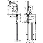 HG Einhebel-Spültischmischer 300 TALIS S DN 15, mit sBox, Ausziehbrause chrom