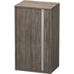 Duravit Halbhochschrank KETHO 360x500x880mm Anschlag links pine terra