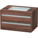 Duravit Waschtischunterbau KETHO 550x800x496mm nussbaum natur
