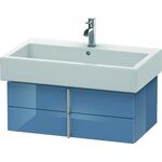 Duravit Waschtischunterbau VERO 431x750x298mm stone blue hochglanz