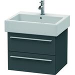 Duravit Waschtischunterbau X-LARGE 443x550x448mm graphit matt