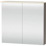 Duravit Spiegelschrank X-LARGE 138x800x760mm flannel grey hochglanz