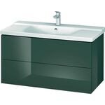 Duravit Waschtischunterbau L-CUBE 1020x481x555mm dolomiti grey hochglanz
