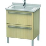 Duravit Waschtischunterbau X-LARGE 650x470x668mm mediterrane eiche