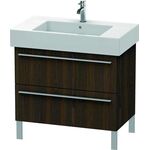 Duravit Waschtischunterbau X-LARGE 800x470x588mm nussbaum gebürstet