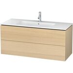 Duravit Waschtischunterbau L-CUBE 1220x481x550mm mediterrane eiche