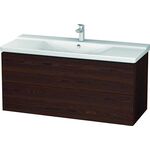 Duravit Waschtischunterbau L-CUBE 1220x481x555mm nussbaum gebürstet