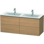 Duravit Waschtischunterbau L-CUBE 1290x481x550mm europäische eiche